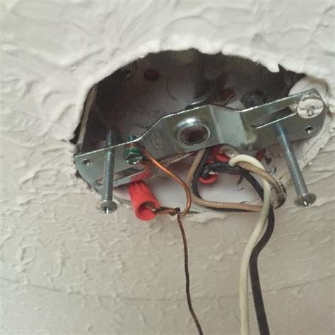 old ceiling fan junction box|outlet box acceptable for fan support.